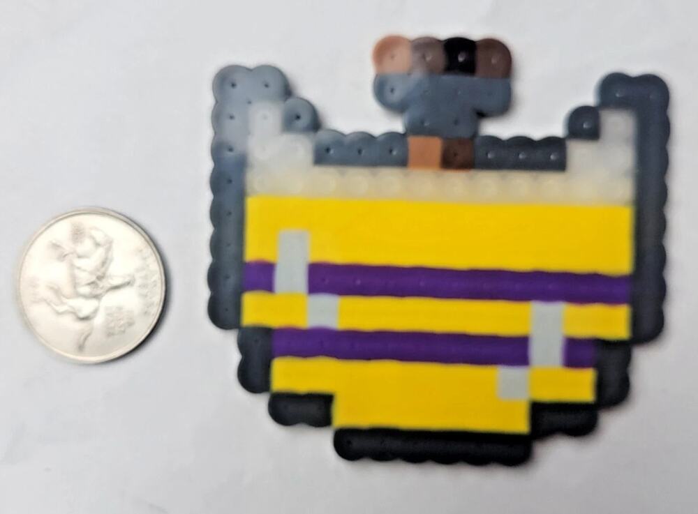 Intersex LGBT Potion Perler Pixel Art